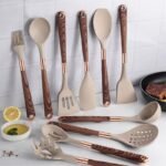 CulinaCraft – 10-Piece Silicone Kitchen Utensil Set – Durable, Heat-Resistant Stylish